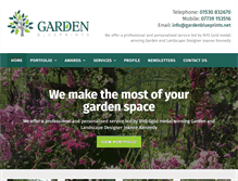 Tablet Screenshot of gardenblueprints.net